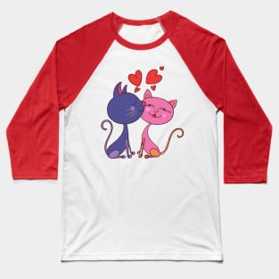 Cat Lovers - Super Cute Cats Baseball T-Shirt